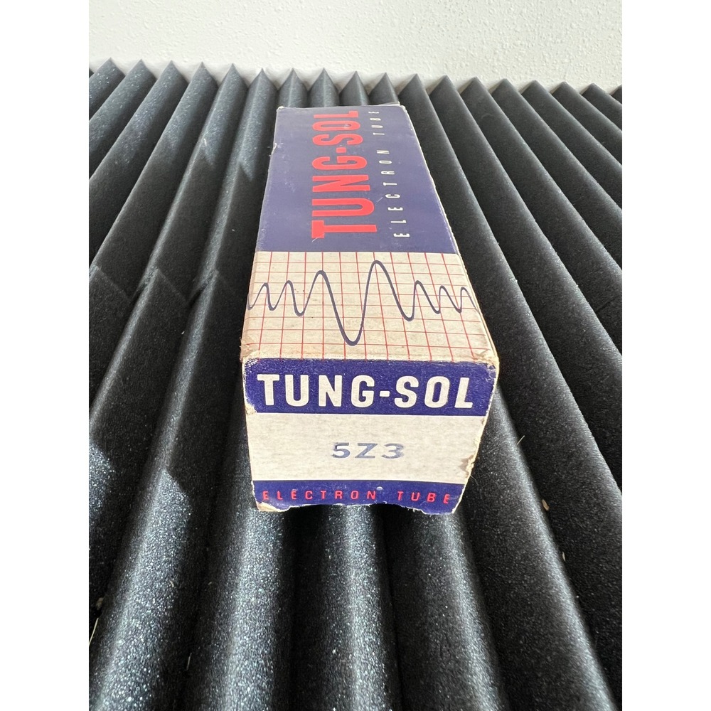 Tung-Sol 5Z3 Vacuum Tube - Vintage Made in USA Amplifier Audio Radio Ham Amp - Picture 7 of 8